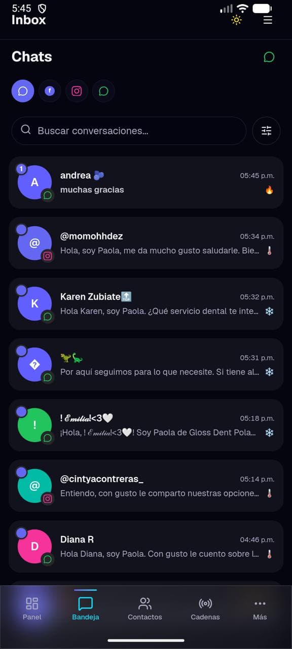 Todos tus chats, un solo número, todo tu equipo